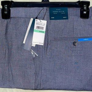 NWT Grey PERRY ELLIS DRESS PANTS 34 X 32